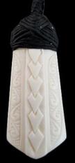 ​New Zealand NZ Maori Carving Carved Kiwiana Taonga Gift Traditional Souvenir Bone Toki 