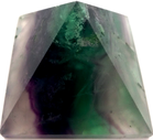 crystal gemstone pyramid fluorite 
