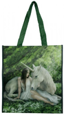 our heart gift bag unicorn girl white dress 
