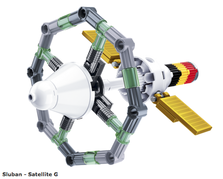 sluban blocks lego duplo toy bricks play space satellite ​Satellite G Nautilus-X ISS Demonstator