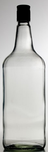 Glass Spirit Bottle Metal Cap 1125ml