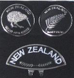 golf markers black cap kiwi fern nz maori new zealand
