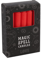 magic spell candle rituals aroma wax paraffin red love