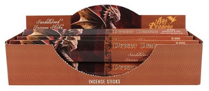 anne stokes desert dragon sandalwood incense sticks