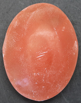 selenite crystal calm peace clarity orange soapstone soap massager