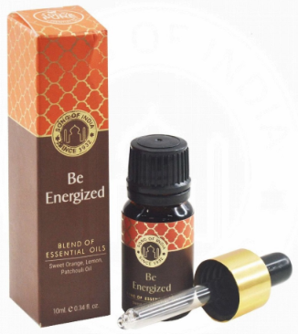 be energised energized Sweet Orange Lemon Patchouli essential oil aroma fragrance oil burner diffuser